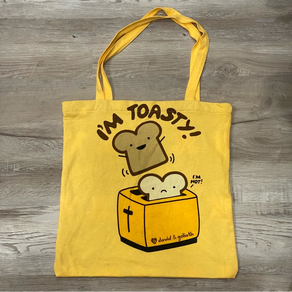 David + Goliath Soft Jersey Knit Reversible Tote